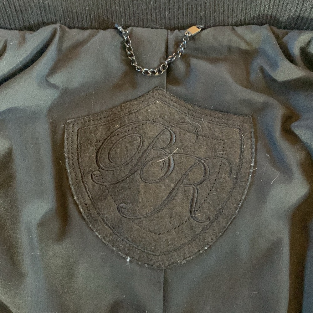 Black Rivet Mens Jacket - Picture 2 of 4